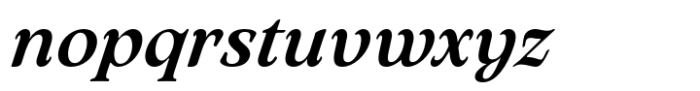 Arsenica Antiqua Medium Italic Font LOWERCASE