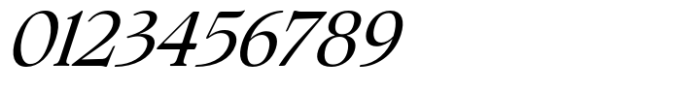 Arsenica Regular Italic Font OTHER CHARS