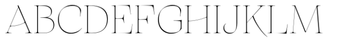 Arsenica Thin Font UPPERCASE