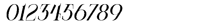 Arseri Italic Font OTHER CHARS