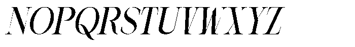Arseri Italic Font UPPERCASE