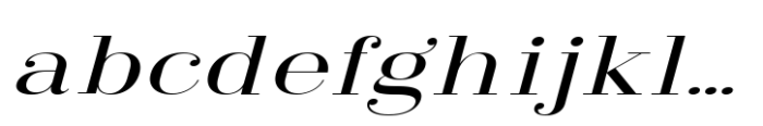Arshila Expanded Italic FONT