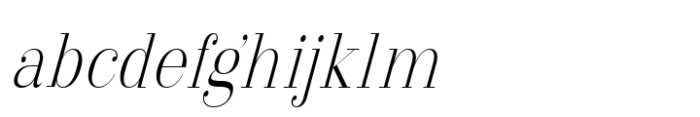 Arshila Extra Light Condensed Italic FONT