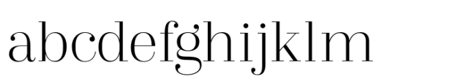 Arshila Extra Light Font LOWERCASE