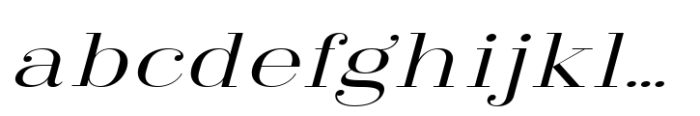 Arshila Light Expanded Italic FONT