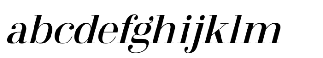 Arshila Medium Italic Font LOWERCASE