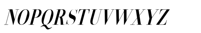 Arshila Semi Bold Condensed Italic Font UPPERCASE
