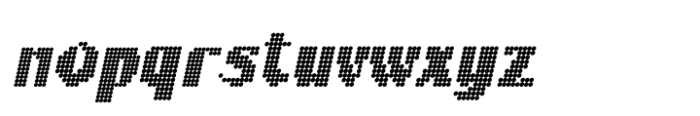 Arshine Disco Italic Font LOWERCASE