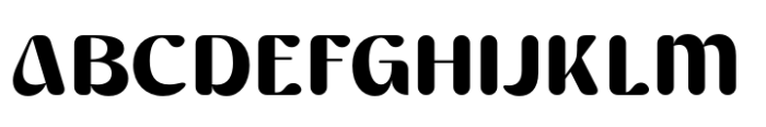 Arshine Rounded Regular Font UPPERCASE