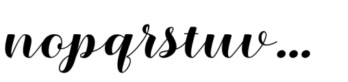 Arsinta glow Regular Font LOWERCASE