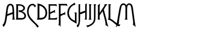 Art Gothic URW Font UPPERCASE