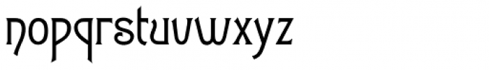 Art Gothic URW Font LOWERCASE