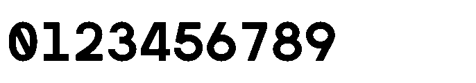 Artavion Mono Bold Font OTHER CHARS