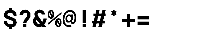 Artavion Mono Bold Font OTHER CHARS