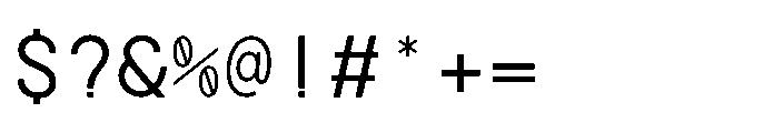 Artavion Mono Light Font OTHER CHARS