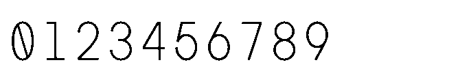 Artavion Mono Thin Font OTHER CHARS