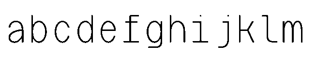 Artavion Mono Thin FONT