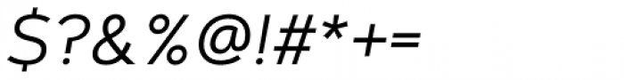 Artegra Sans Alt Regular Italic Font OTHER CHARS