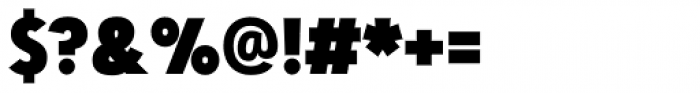 Artegra Sans Condensed Alt Black Font OTHER CHARS