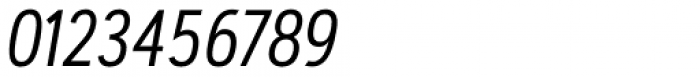 Artegra Sans Condensed Alt Regular Italic Font OTHER CHARS