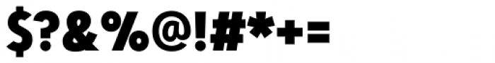 Artegra Sans Condensed ExtraBold Font OTHER CHARS