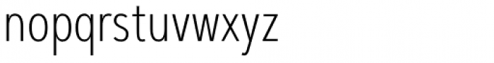Artegra Sans Condensed ExtraLight Font LOWERCASE