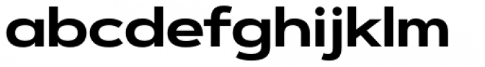 Artegra Sans Extended Alt Bold Font LOWERCASE