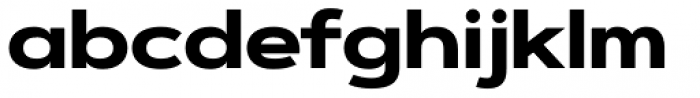 Artegra Sans Extended Alt ExtraBold Font LOWERCASE