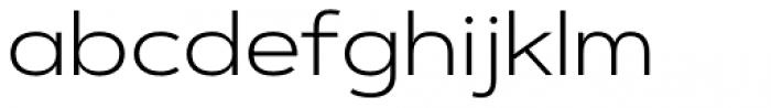 Artegra Sans Extended Alt Light Font LOWERCASE