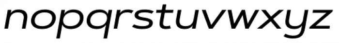 Artegra Sans Extended Alt Medium Italic Font LOWERCASE