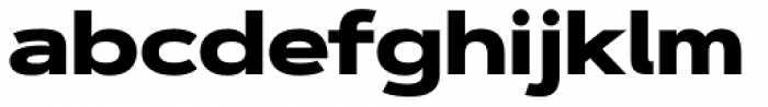 Artegra Sans Extended Black Font LOWERCASE