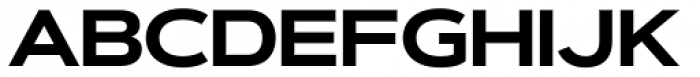Artegra Sans Extended Bold Font UPPERCASE