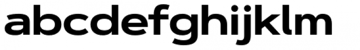 Artegra Sans Extended Bold Font LOWERCASE