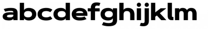 Artegra Sans Extended ExtraBold Font LOWERCASE