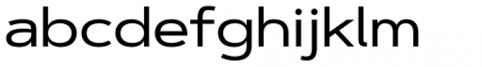Artegra Sans Extended Medium Font LOWERCASE