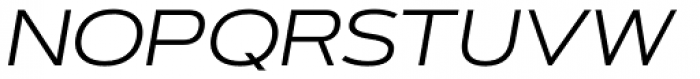 Artegra Sans Extended Regular Italic Font UPPERCASE