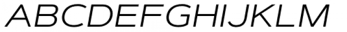 Artegra Sans Extended SC Light Italic Font LOWERCASE