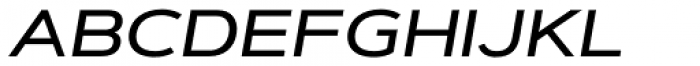 Artegra Sans Extended SC Medium Italic Font LOWERCASE
