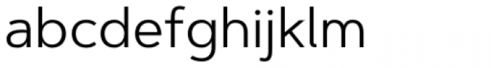 Artegra Sans Regular Font LOWERCASE
