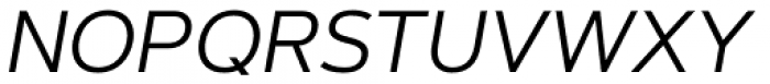 Artegra Sans SC Regular Italic Font UPPERCASE