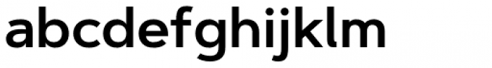 Artegra Sans SemiBold Font LOWERCASE