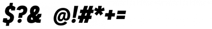 Artegra Slab Condensed Bold Italic Font OTHER CHARS