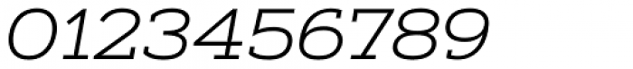 Artegra Slab Extended Light Italic Font OTHER CHARS
