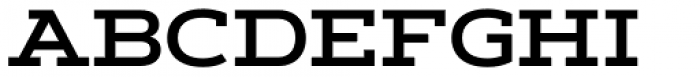 Artegra Slab Extended SemiBold Font UPPERCASE