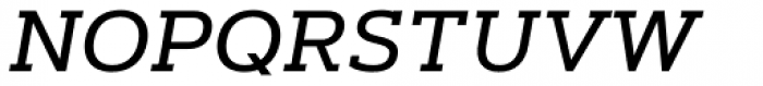 Artegra Slab Medium Italic Font UPPERCASE