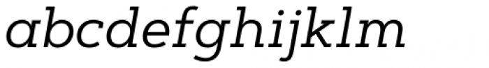 Artegra Slab Regular Italic Font LOWERCASE