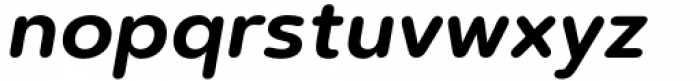 Artegra Soft Bold Italic Font LOWERCASE