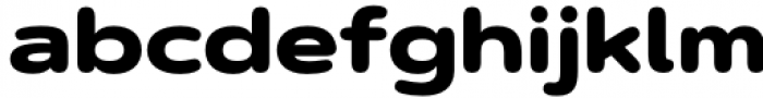 Artegra Soft Extended Black Font LOWERCASE
