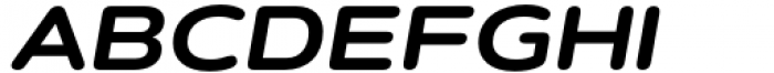 Artegra Soft Extended Bold Italic Font UPPERCASE