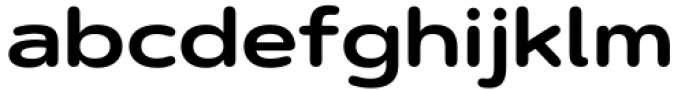 Artegra Soft Extended Bold Font LOWERCASE